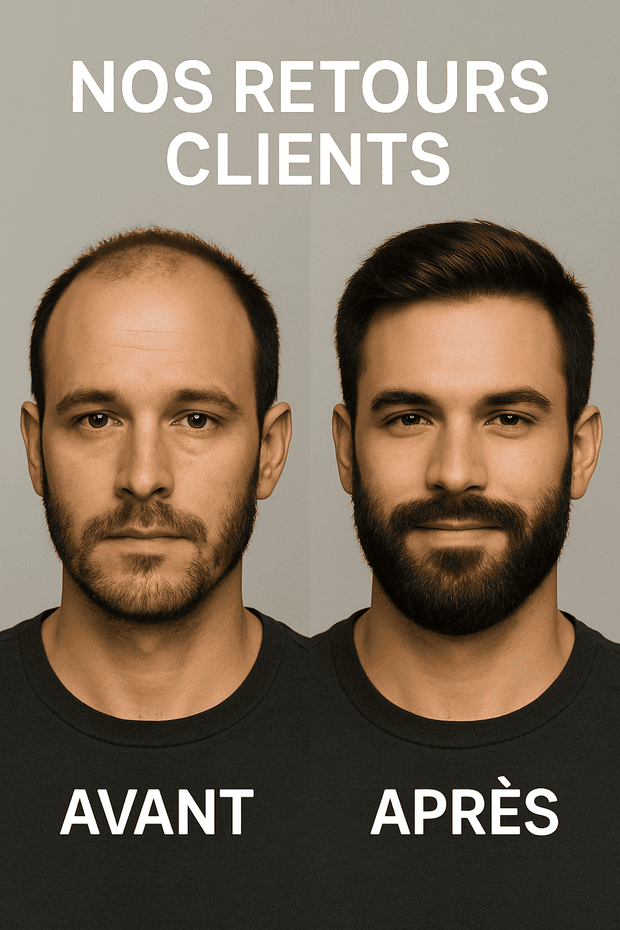 Huile Repousse Express : Cheveux & Barbe ( 50% réduction + Livraison GRATUITE )