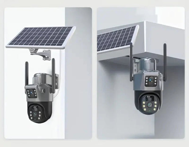 Caméra autonome 4G sans électricité ni Wi-Fi Ô Marché