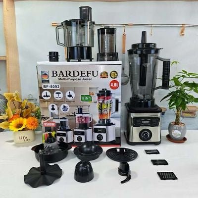 Mixeur Multifonctions 8 en 1 – Acier Inoxydable Premium Ô Marché