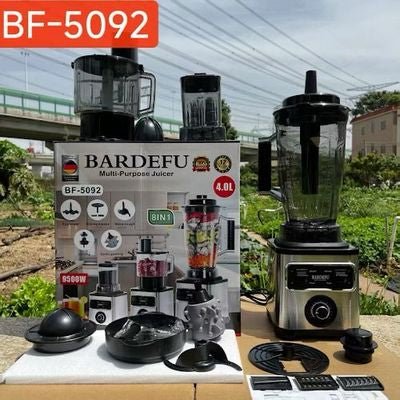 Mixeur Multifonctions 8 en 1 – Acier Inoxydable Premium Ô Marché