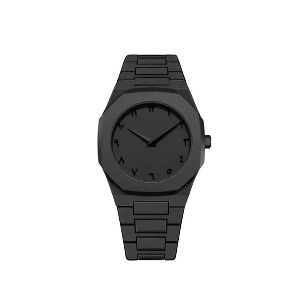 Aura Arabic Black Elegante en Noir Ô Marché