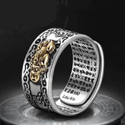Bague Feng Shui Pixiu + 01 Guide contre les blocages Spirituels Le Bon Prix