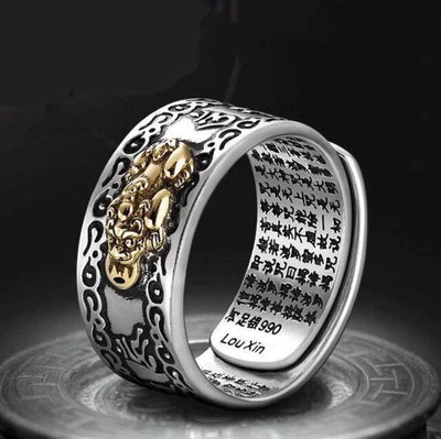 Bague Feng Shui Pixiu